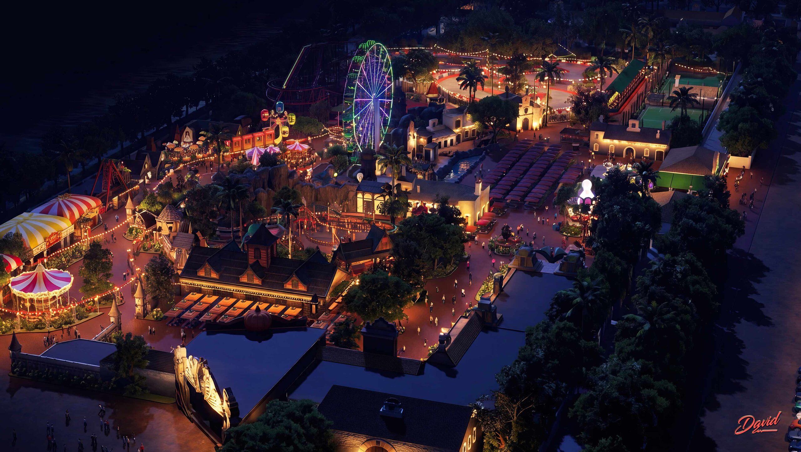 theme park design